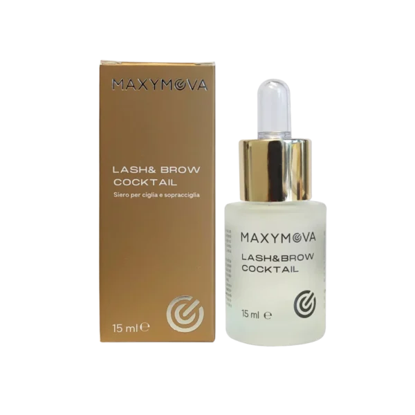 Maxymova LASH & BROW COCKTAIL paskutinis etapas